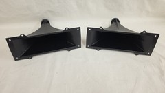 HEAVY VERSION KLIPSCH K 700 MIDRANGE HORN PAIR HERESY RARE 8 SCREW VERSION METAL