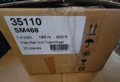 (Lot of 20) RMG SM468 1/4″ x 600′ Analog Recording Tape – 5″ Plastic Reel w/Box