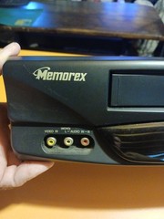 Memorex 4 Head VHS VCR MVR-4049 Works No Remote See Pics