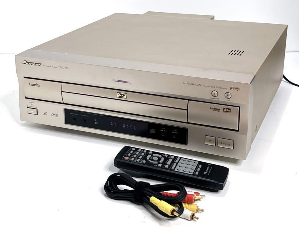 Pioneer DVL-919 LaserDisc DVD CD Player A/B Side Playback Maintained Japan