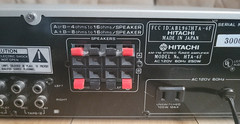 Hitachi AM/FM Stereo Tuner Amplifier HTA-6F Made in Japan Vintage – TESTED READ