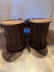 VINTAGE PIONEER CS-06A OMNIDIRECTIONAL TABLE SPEAKERS ( PAIR ) used.