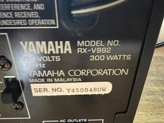 Vintage Yamaha RX-V992 Stereo Receiver