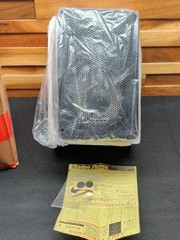 2 New In Box Realistic Minimus-7 40-2030 Black 40W Bookshelf Speakers Read Desc