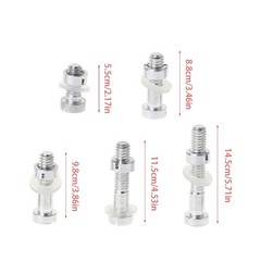M2.5 Screw Bolt 16.5+13.5+11.5+10.5+7.5m Turntable Headshell Cartridge Stylus
