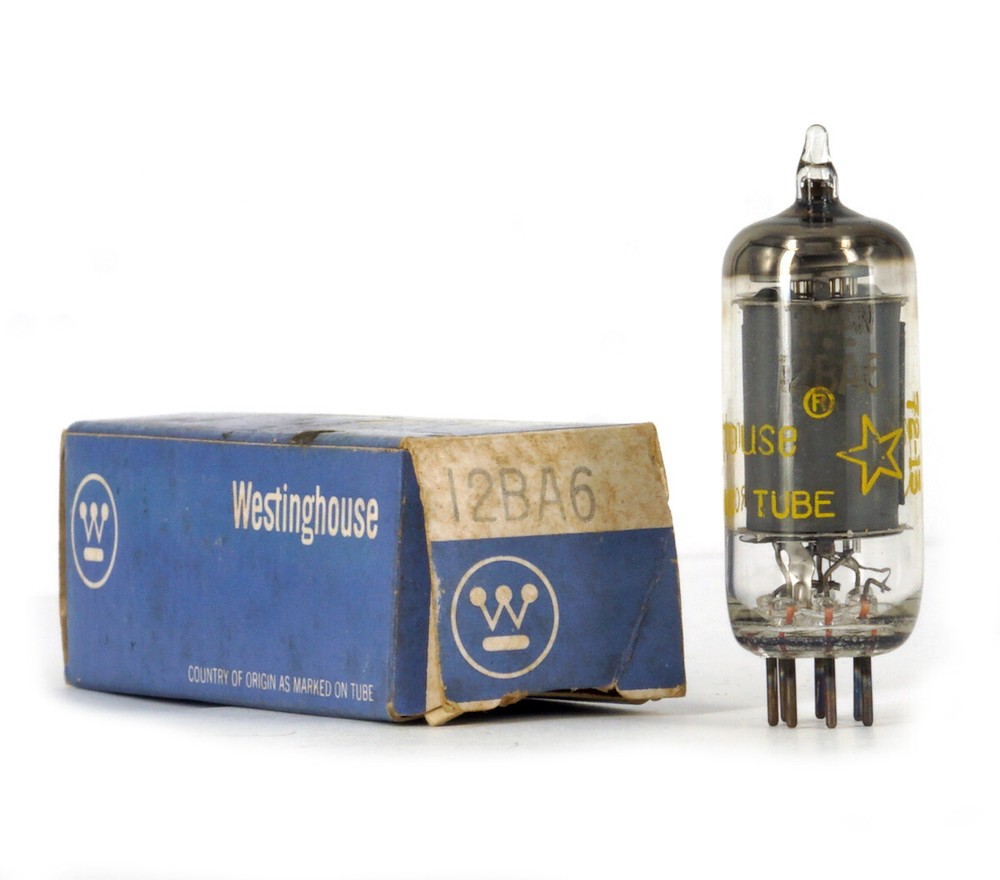 12BA6/HF93 WESTINGHOUSE NOS TAIWAN Tube Röhre Valvola Lampe 진공관 真空管 电子管 Valve