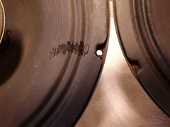 Pair of Vintage Lafayette 12″ Coaxial Full-Range Speakers 8 Ohms – TESTED