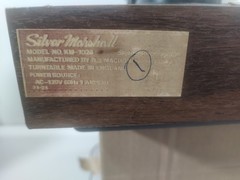 Vintage Silver Turntable KM 2024 As Is Untested RARE J McDonald Photograph