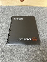 ⭐️ Original Crown IC-150 Integrated Circuit Stereo Console Instruction Manual