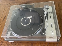 1977 Pioneer PL-117D Belt Drive Turntable + Empire 1000 E/X New Belt / Stylus