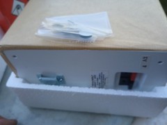 2 New In Box Realistic Minimus-7 40-2030c White 40W Bookshelf Speakers.