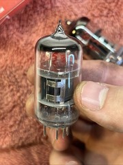 fender 12AX7A Lot Of 2 Vintage Original Tubes
