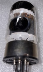 RCA GE 6550 DUAL DISC GETTER POWER VACUUM TUBE AMPLITREX TESTED 72% gm