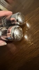 NOS Match Pair Brimar & Philco (Sylvania) 7C5 KT81 Loctal Tubes (6V6) RichTone !