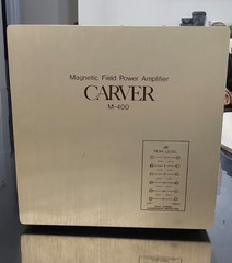 Carver M-400 Magnetic Field Power Amplifier Vintage Stereo Amp