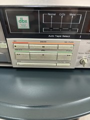No import fees Fully Working VTG Technics RS-M255X Cassette Deck dbx Dolby NR