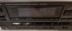 Technics SA-GX100 2-ch 40w Quartz Synthesizer Am/Fm Stereo Receiver TESTED WORKS