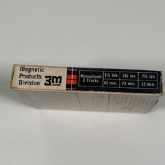 Vintage Scotch 150 Magnetic Recording Tape 225 Ft 3” Reel 3M Living Letters