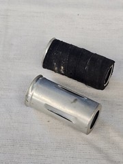 2 Bell Carillon 6060 Tube Amplifier Tube Heat Shield Cover Original Part BOTH