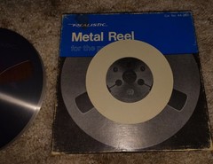 Realistic Metal Reel Tape 7″ Reel-to-Reel 44-280 Original Box Vintage Japan