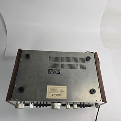 Scott stereo receiver 330R. Classic silver face model with wood sides Tested