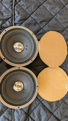Vintage Pair JBL D-208 Loud Speakers 8 Ohms