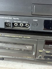 Lot Of 4 Devices For Parts Or Repair VCR JVC Hr-s5902u Sony Slv-d370p Technics