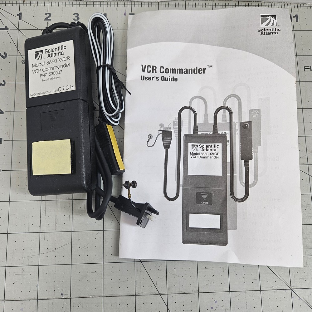 Brand New Vintage Scientific Atlanta VCR Commander Model 8650-XVCR – 13 availabl