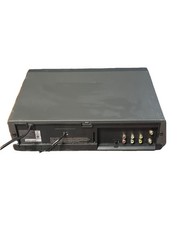 GE VCR Model vg2063 Video Cassette Player VCR Plus+ Vhs Hq Tested No Remote
