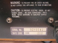 MCS 3722 AM/FM Stereo Tuner Tested and works Great Made in Japan Super Clean