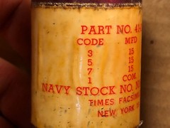 US Navy 15 + 15 + 15 uf 450v Octal Plug-In Can Capacitor Tube Amp Cap