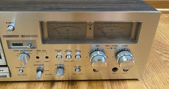 Vintage Akai GXC-750D Stereo Cassette Deck Turns On Parts Only AS IS Japan
