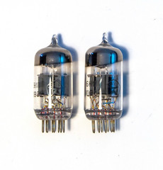 MATCHED PAIR 6N1P 6N1 / ECC88 / 6DJ8 / 692 TUBES / VALVES. NEW.