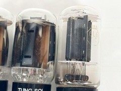 TUNG-SOL 6L6GC STR Vacuum Tubes 3pcs Mixed Lot 2x Russia 1x USA Tested