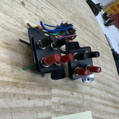 Kenwood KA-3500 Amplifier Parts Speaker Output Terminals Posts Screws & Selector
