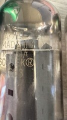 Matched Pair 6CA7 EL34 Vintage Sovtek Reflektor H3B3 Fat Bottle Power Tubes