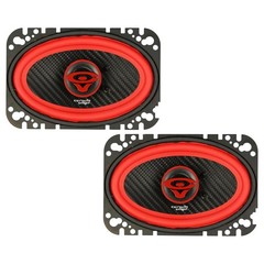 Cerwin Vega Speaker Bundle V65 & V46 6.5″ Coaxial Speaker Set & 4X6″ Coaxial …