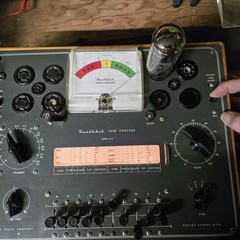 Stromberg Carlson 5U4 GB Vacuum Radio Tube Tested Strong 95/100 Black Plate 619