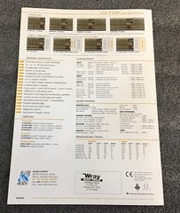 Allen & Heath GL3300 Mixing Console Product Brochure