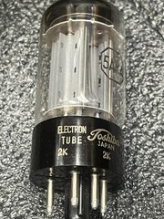 RARE SUPER GRADE NOS 5AR4 GZ34 TUBE *3 MICA OLD TOSHIBA 1960 BETTER THAN MULLARD