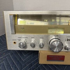 SANSUI G-3000 VINTAGE AM/FM STEREO RECEIVER – SERVICED – CLEANED – TESTED
