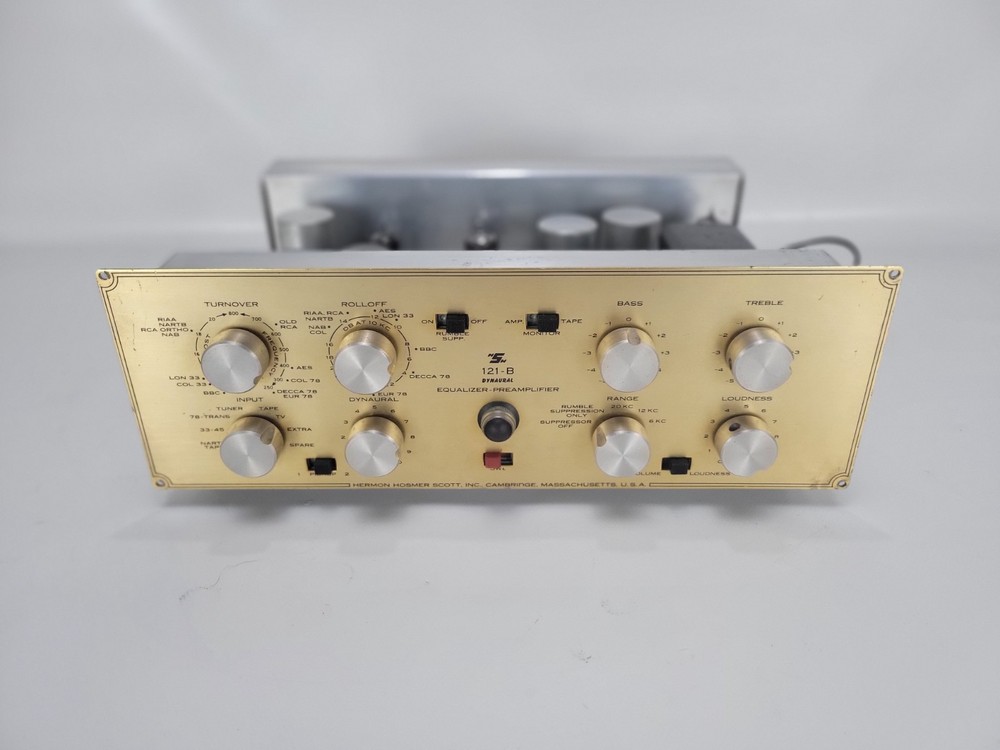 HH SCOTT 121-B DYNAURAL TUBE EQUALIZER PREAMPLIFIER