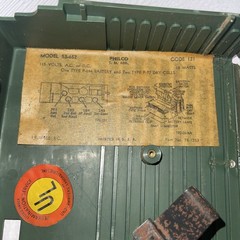 Vintage Philco Tube Radio Model 53-652 Parts