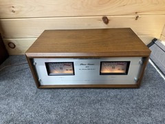 ⭐️ Phase Linear 400 Stereo Power Amplifier w/ Wood Cabinet -Just Pro Serviced!