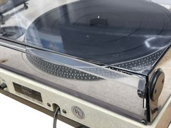 Kenwood KD-550 Direct Drive Turntable w/Infinity BlackWidow Tonearm Empire 290LT