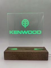 Kenwood Integrated Amplifier Stereo tube Solid-State LED Audiophile Sign