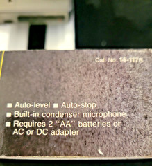 REALISTIC Microcassette TAPE RECORDER MICRO -16 Voice Activated # 14-1176 W/Box