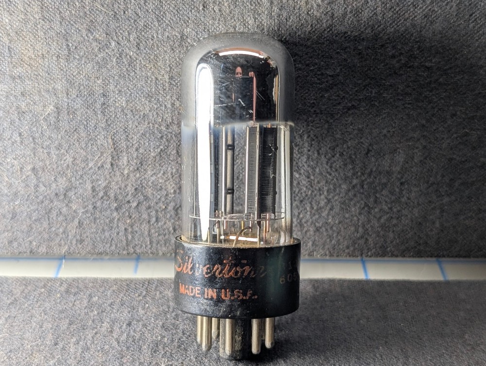 Vintage Silvertone 6SN7GTB Vacuum Tube Sears Roebuck USA 2700/2400