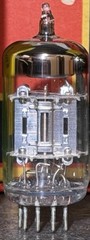 Marconi Silver Plate ECC83 12AX7 Tube Tested EX+ Gm/Emissions E83CC Like Mazda