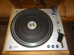 Philips Holland Electronic 312 DC Servo Belt-Drive Turntable w/Audio-Technica Ca